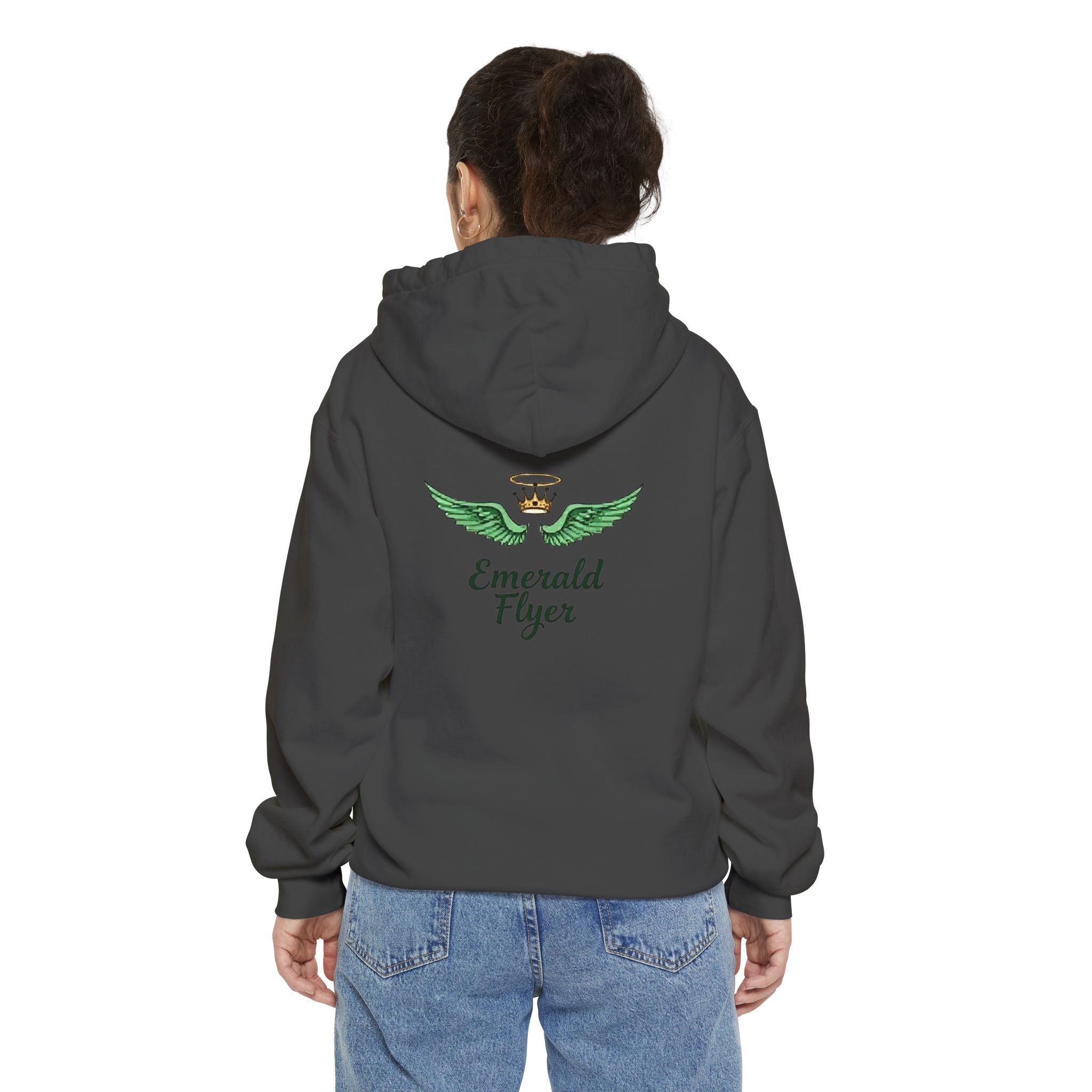 Emerald Flyer Hoodie Big Back Embroidered