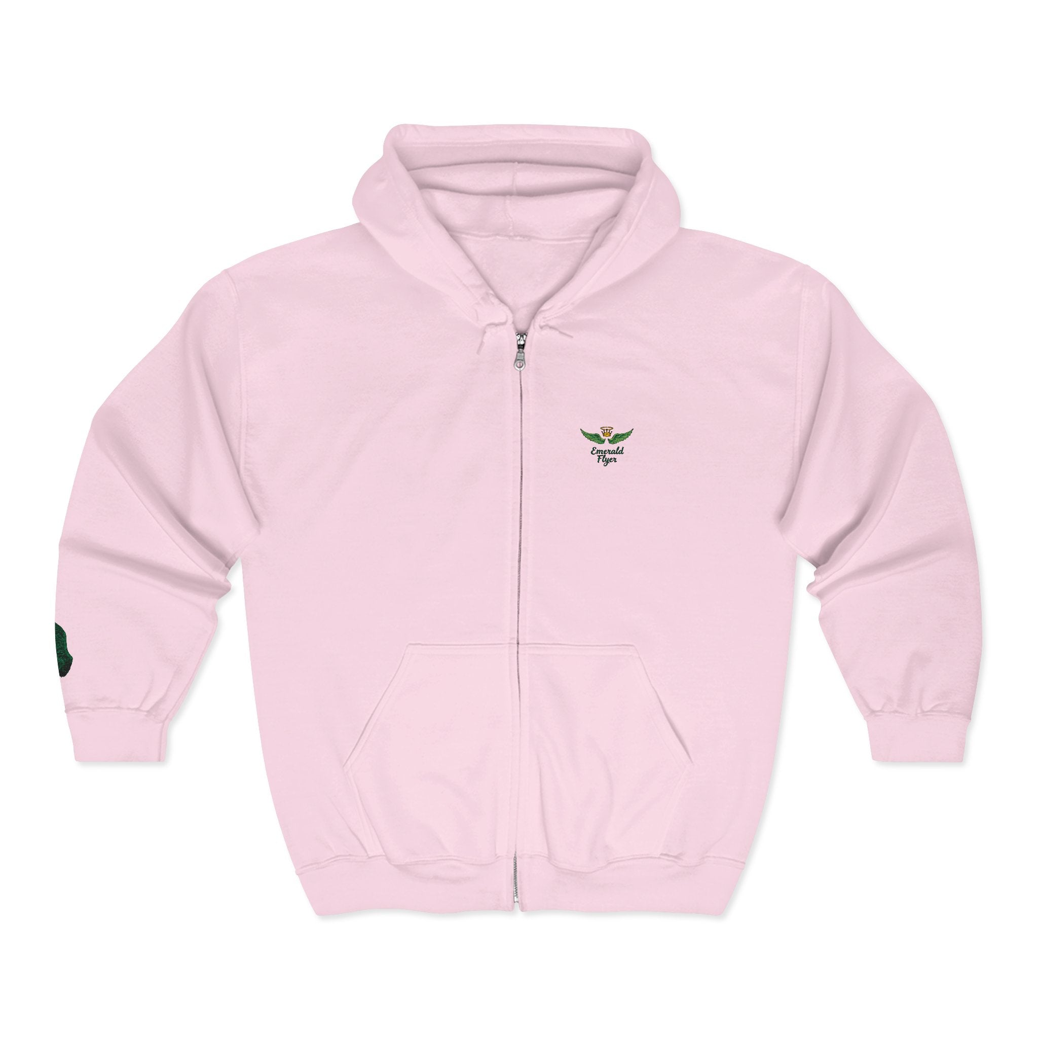 Emerald Flyer Zip Hoodies