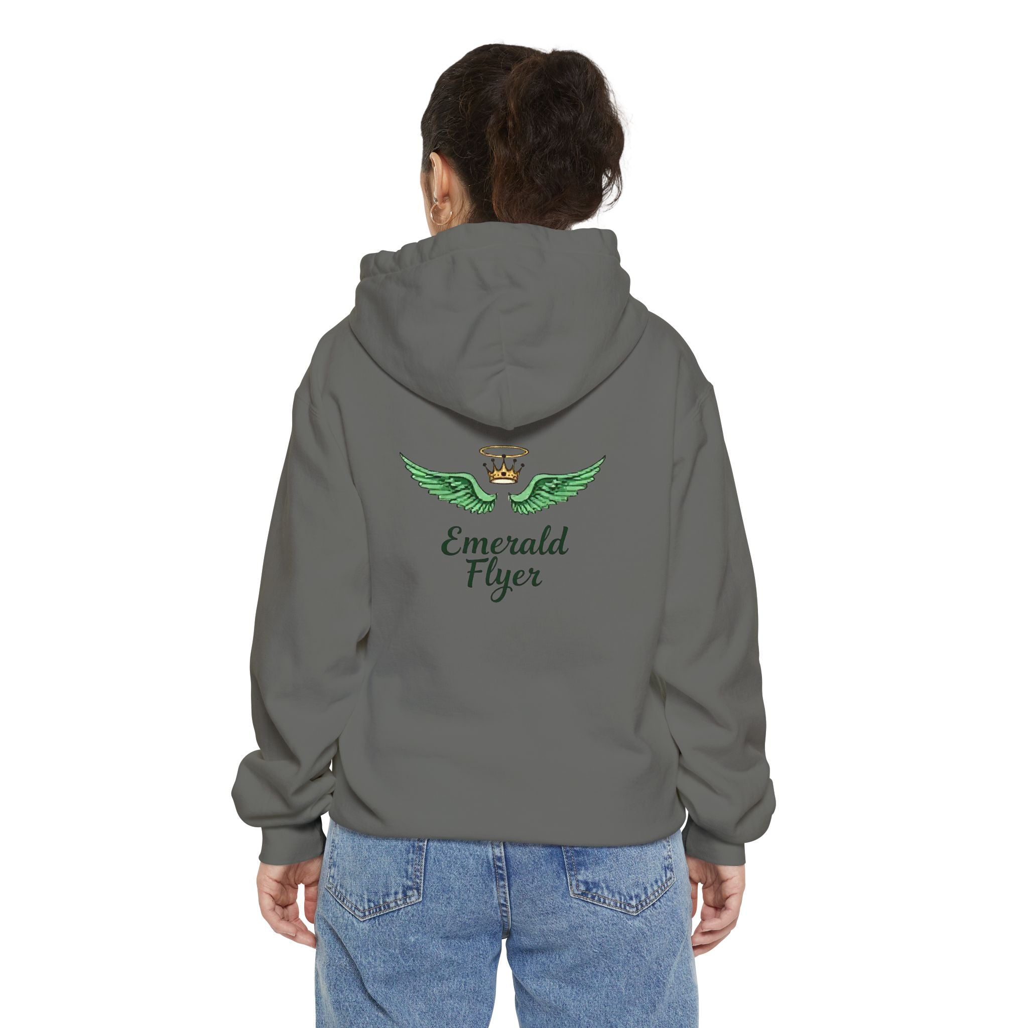 Emerald Flyer Hoodie Big Back Embroidered
