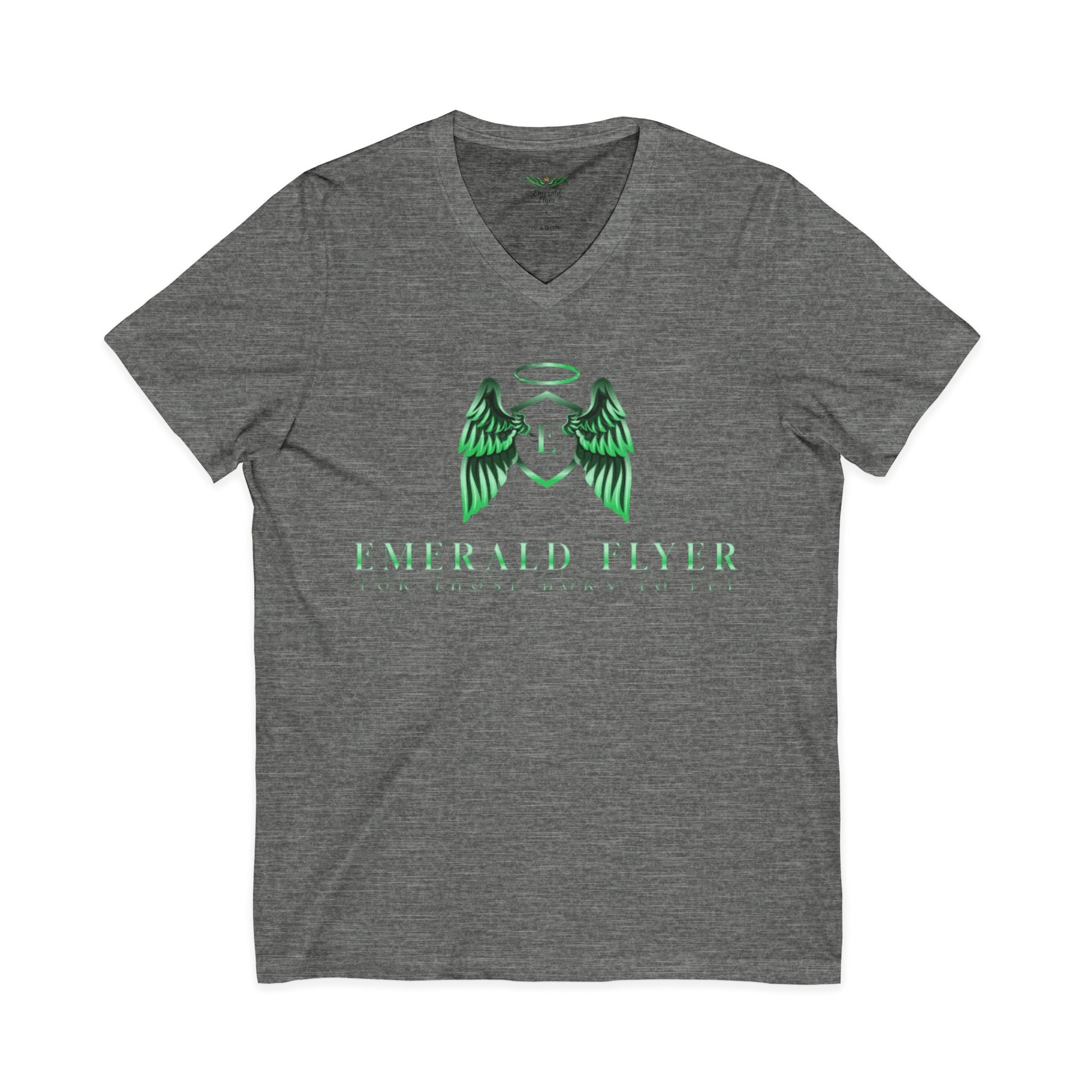 Emerald Flyer V‑Neck Wings