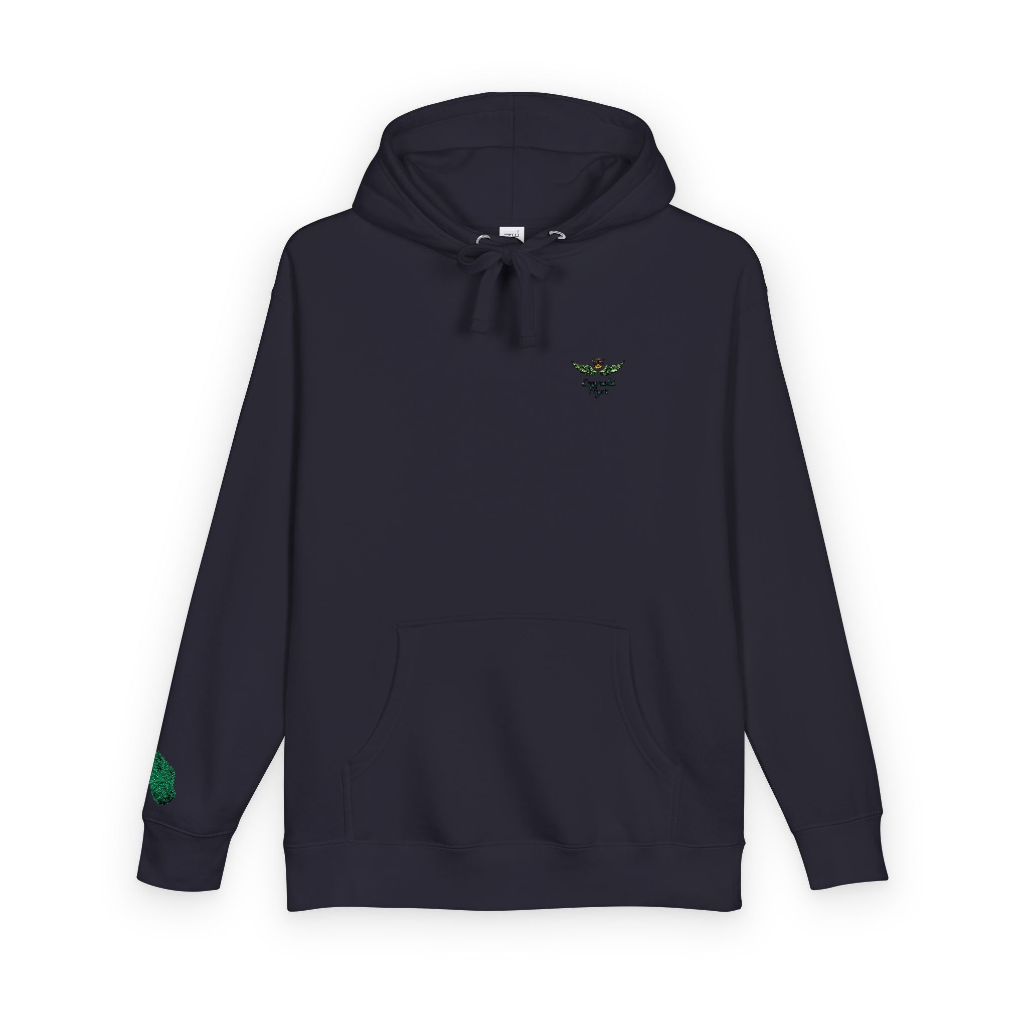 Emerald Flyer Sleeve Hoodie