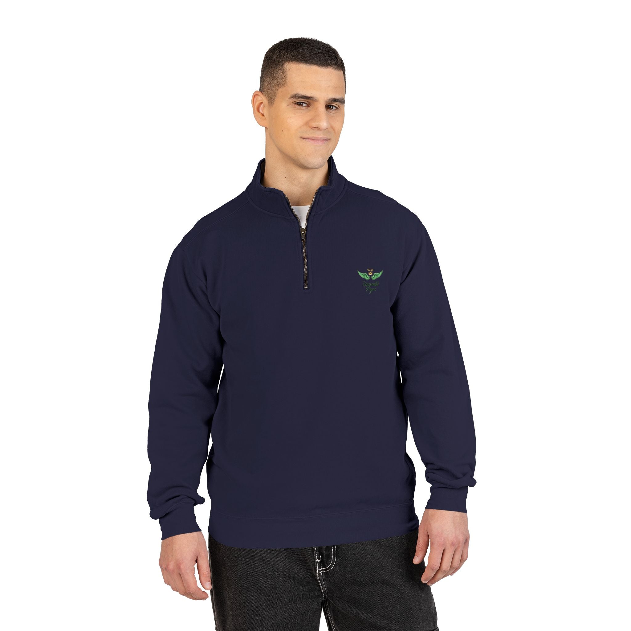 Emerald Flyer Quarter-Zip Wings