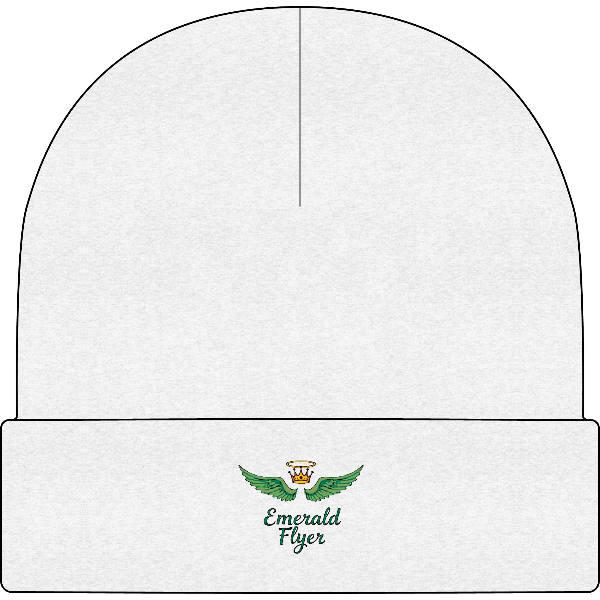 Emerald Flyer Cuff Beanie