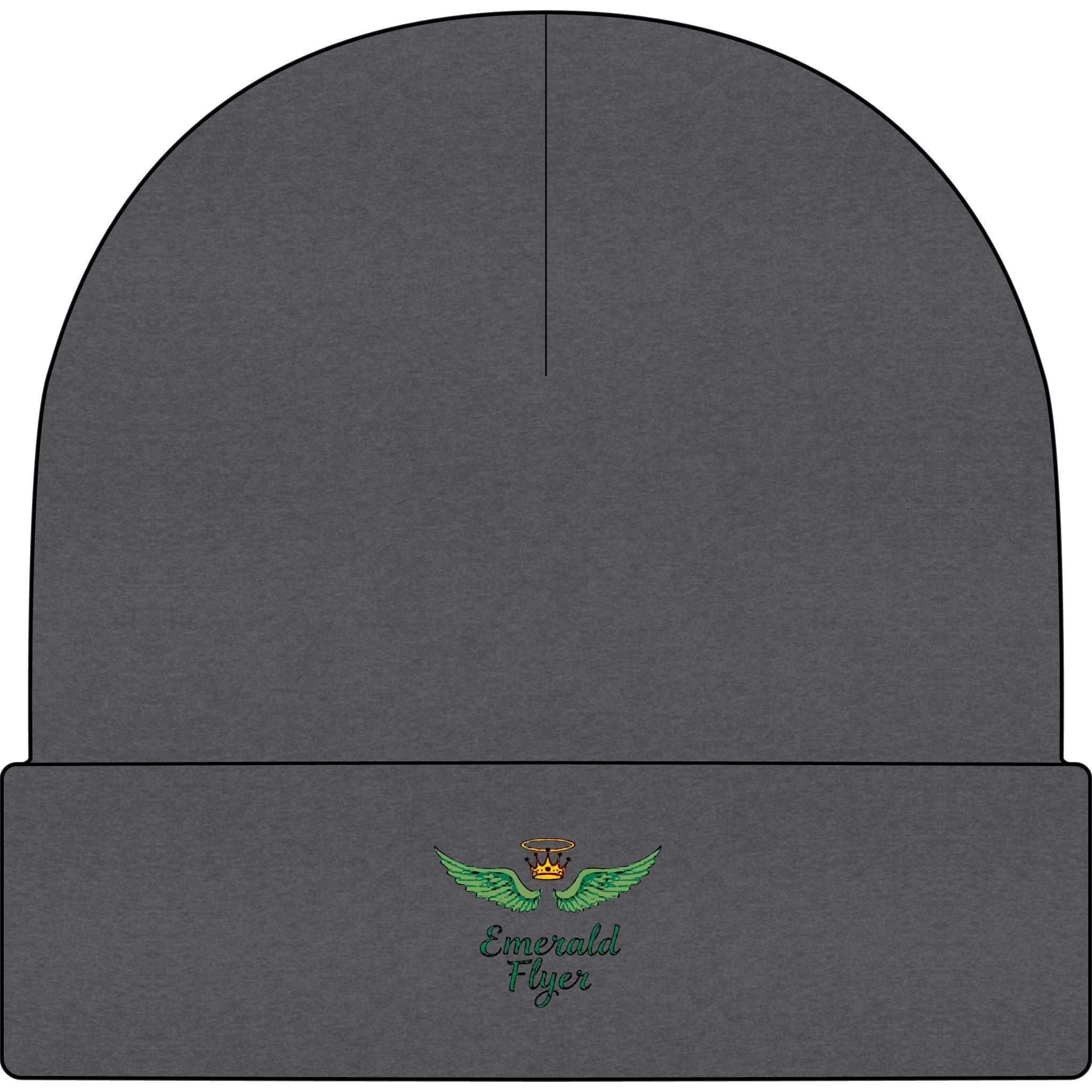 Emerald Flyer Cuff Beanie