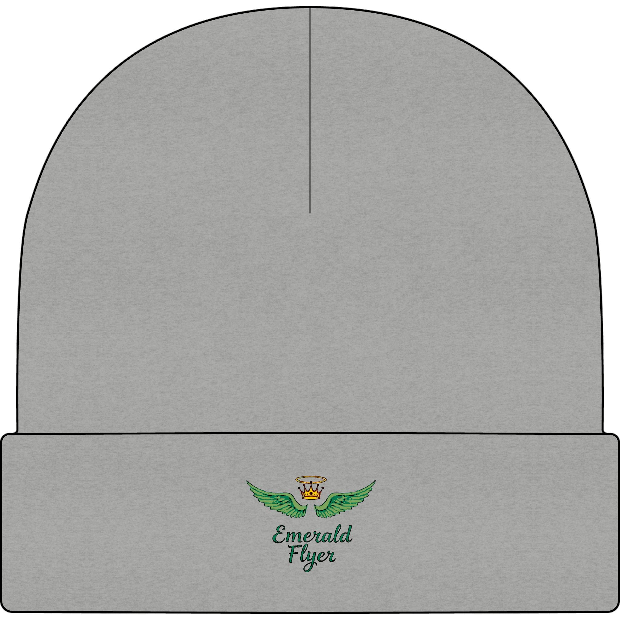 Emerald Flyer Cuff Beanie