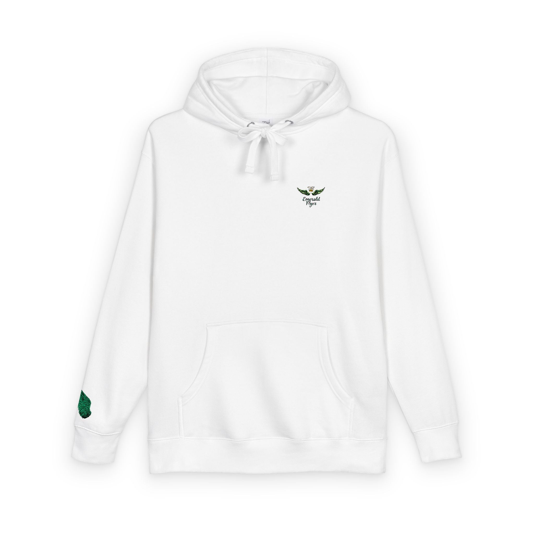 Emerald Flyer Sleeve Hoodie