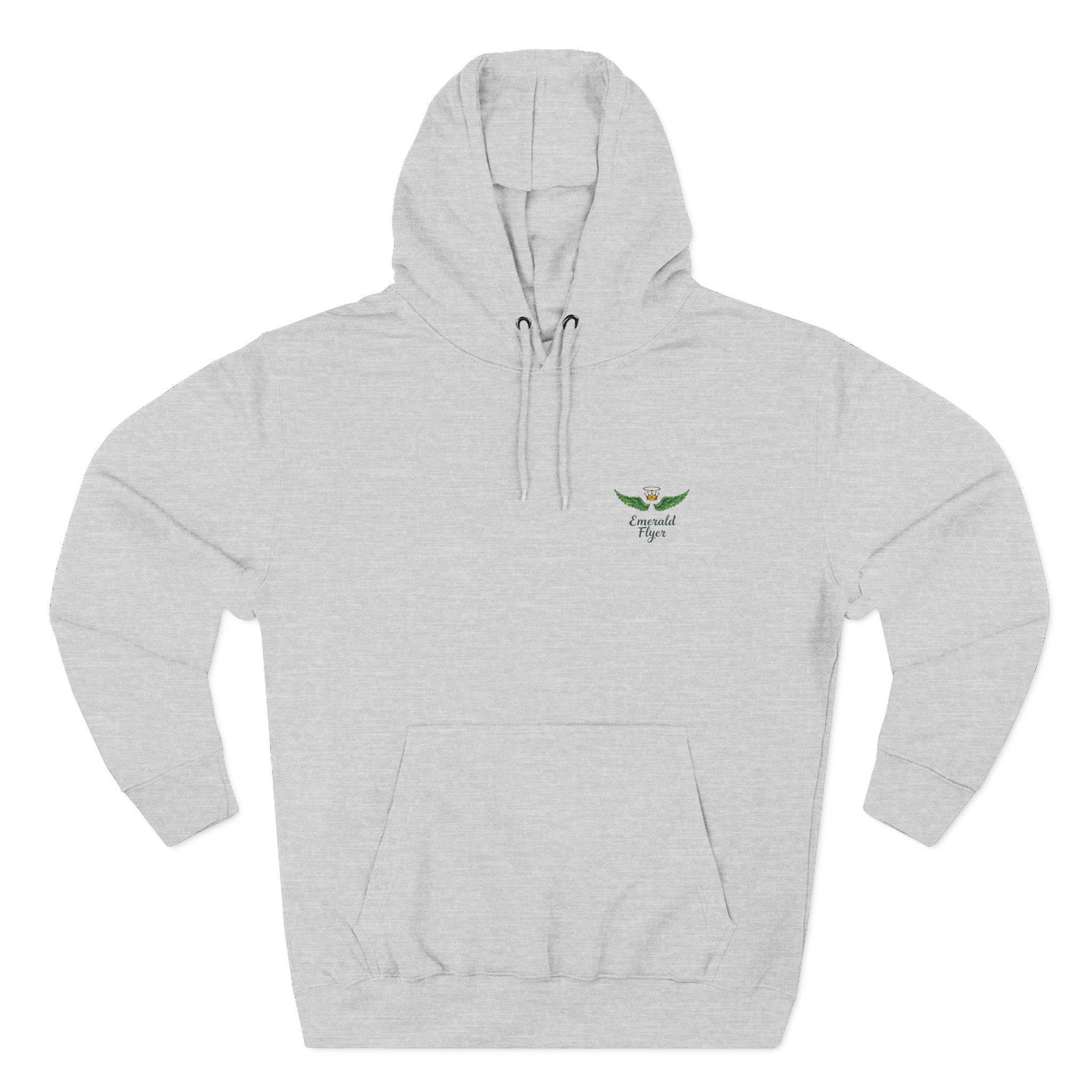 Emerald Flyer Logo Hoodie