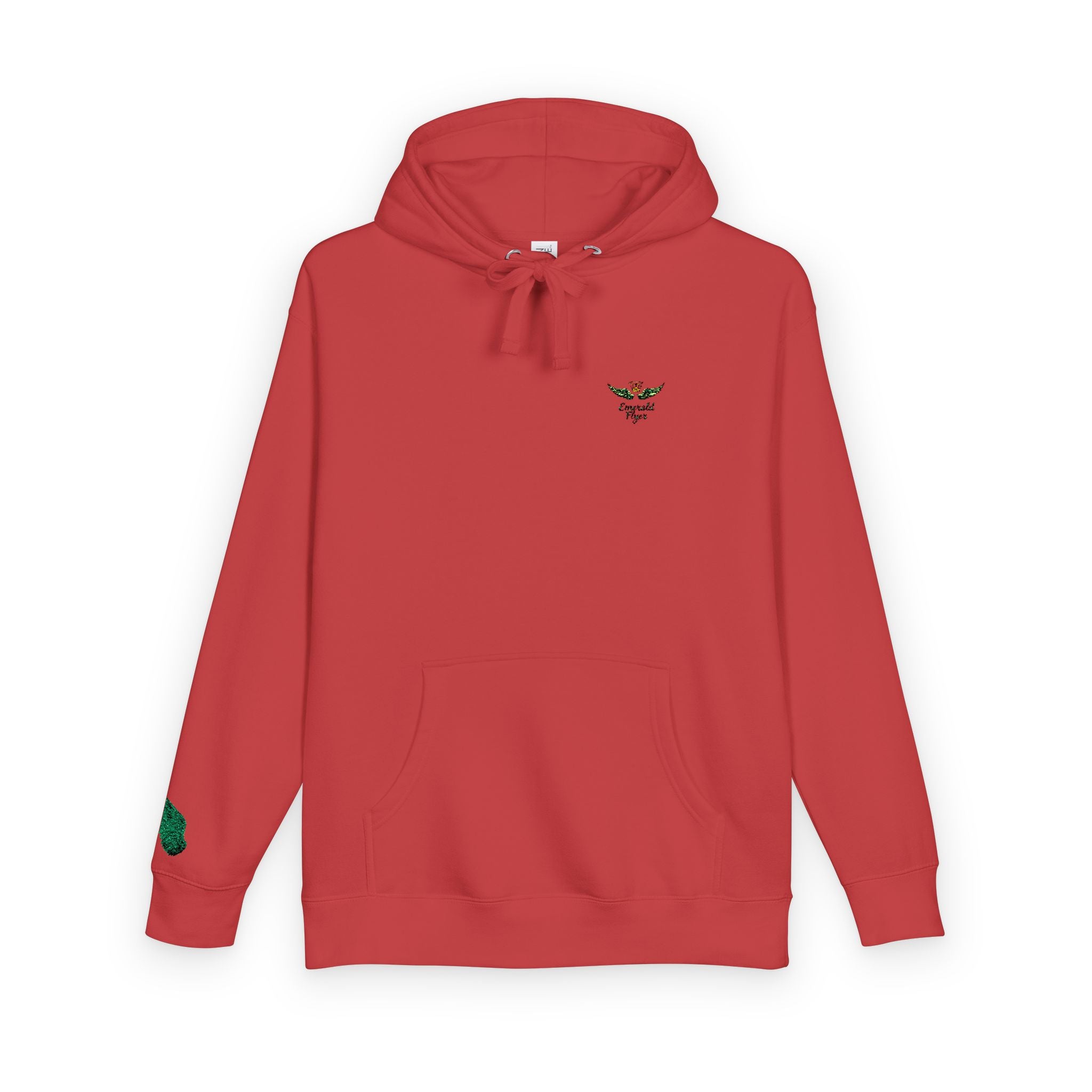 Emerald Flyer Sleeve Hoodie