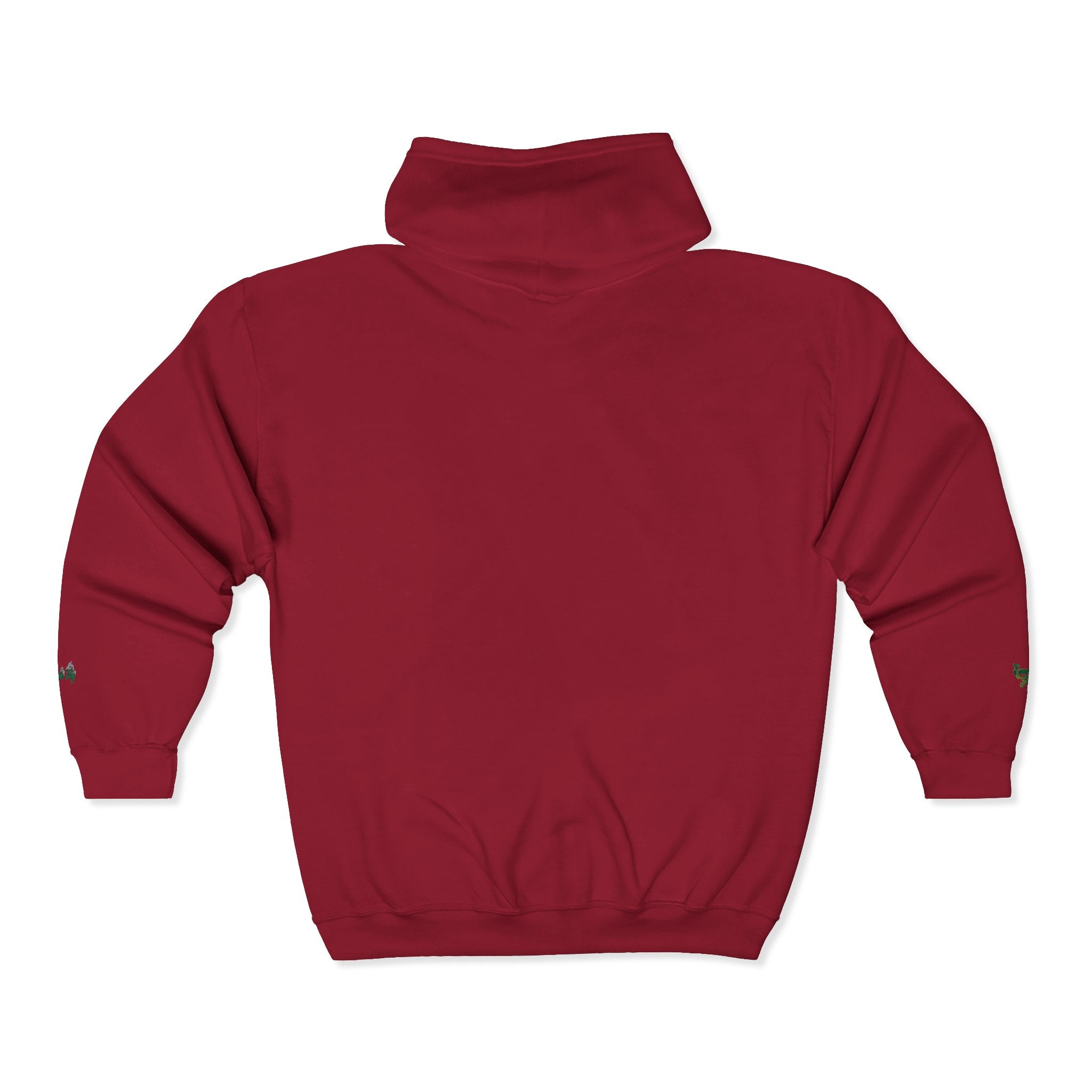 Emerald Flyer Zip Lux Cuff Emblem Sweatshirt