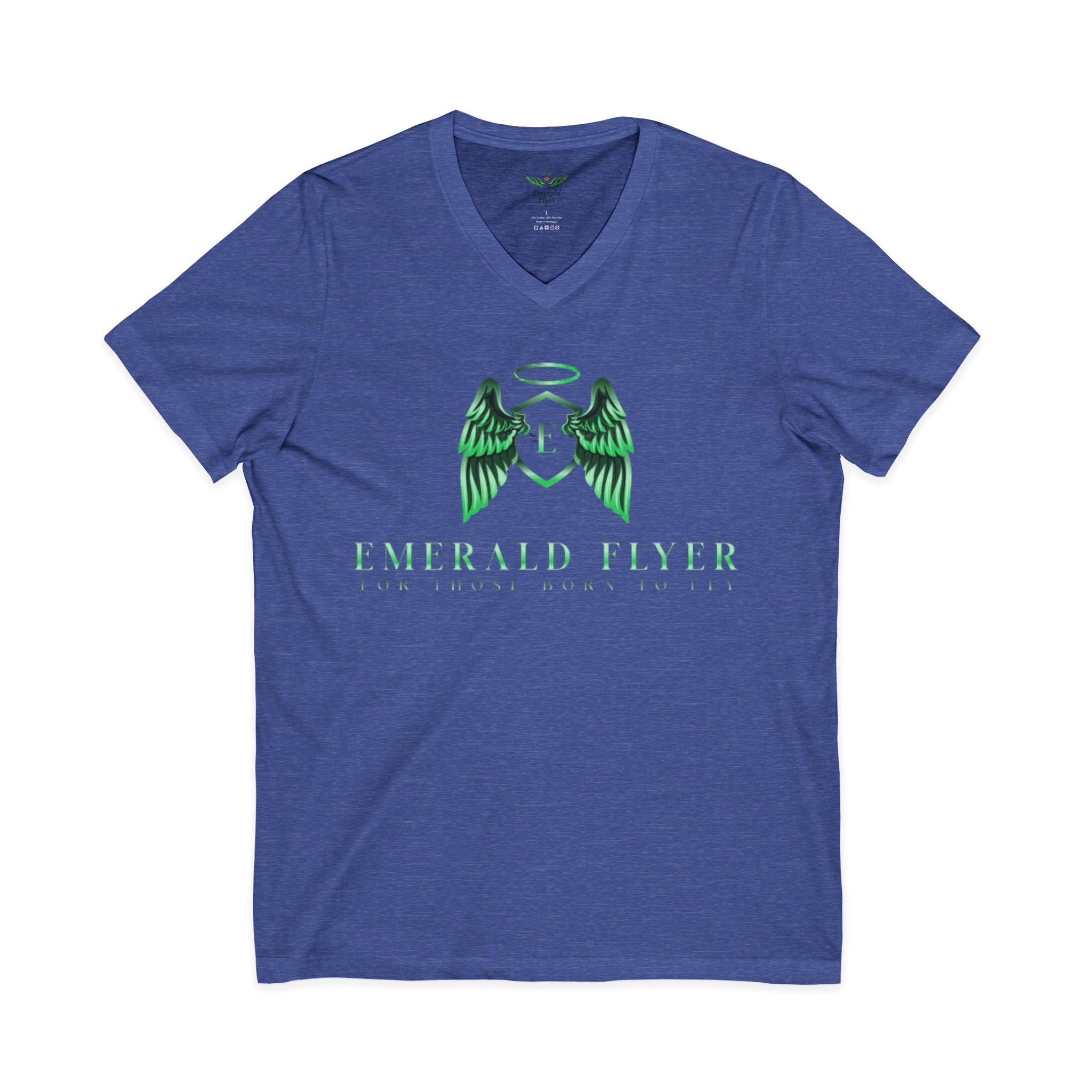 Emerald Flyer V‑Neck Wings