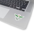 Emerald Flyer Kiss-Cut Sticker
