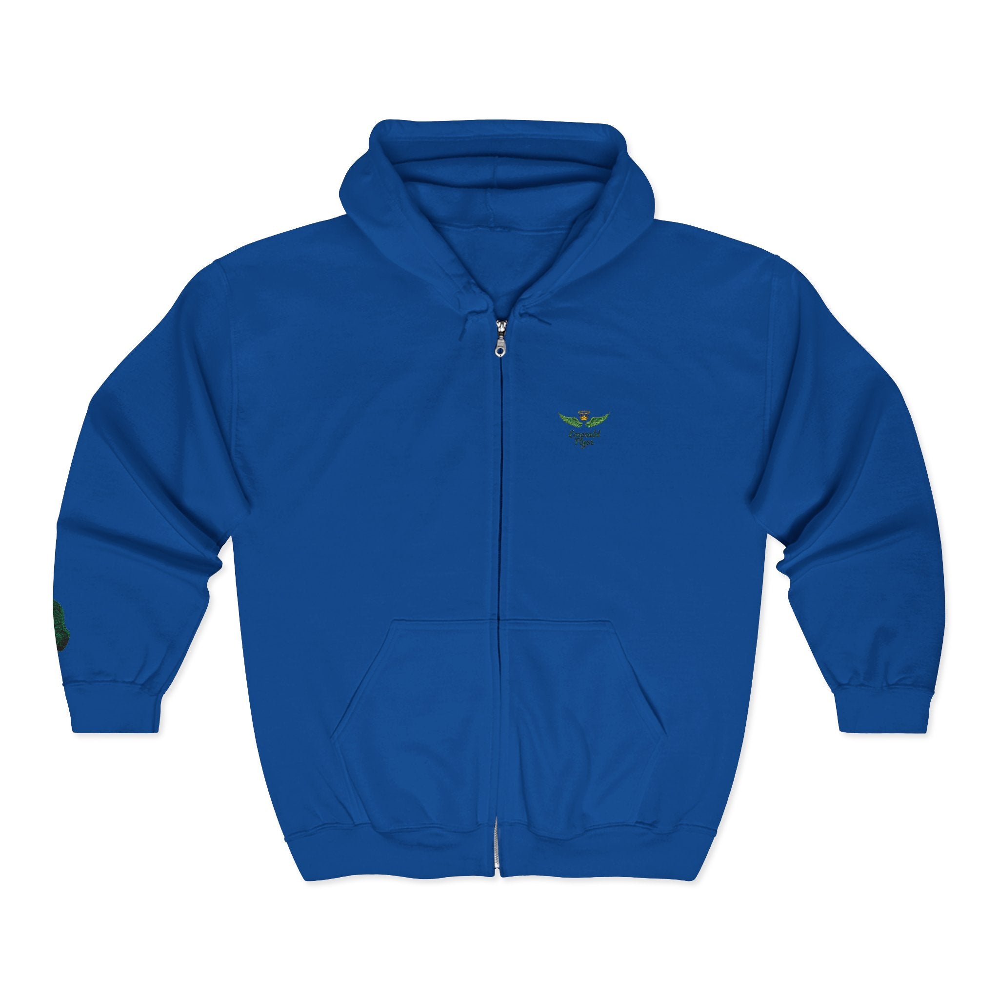 Emerald Flyer Zip Hoodies