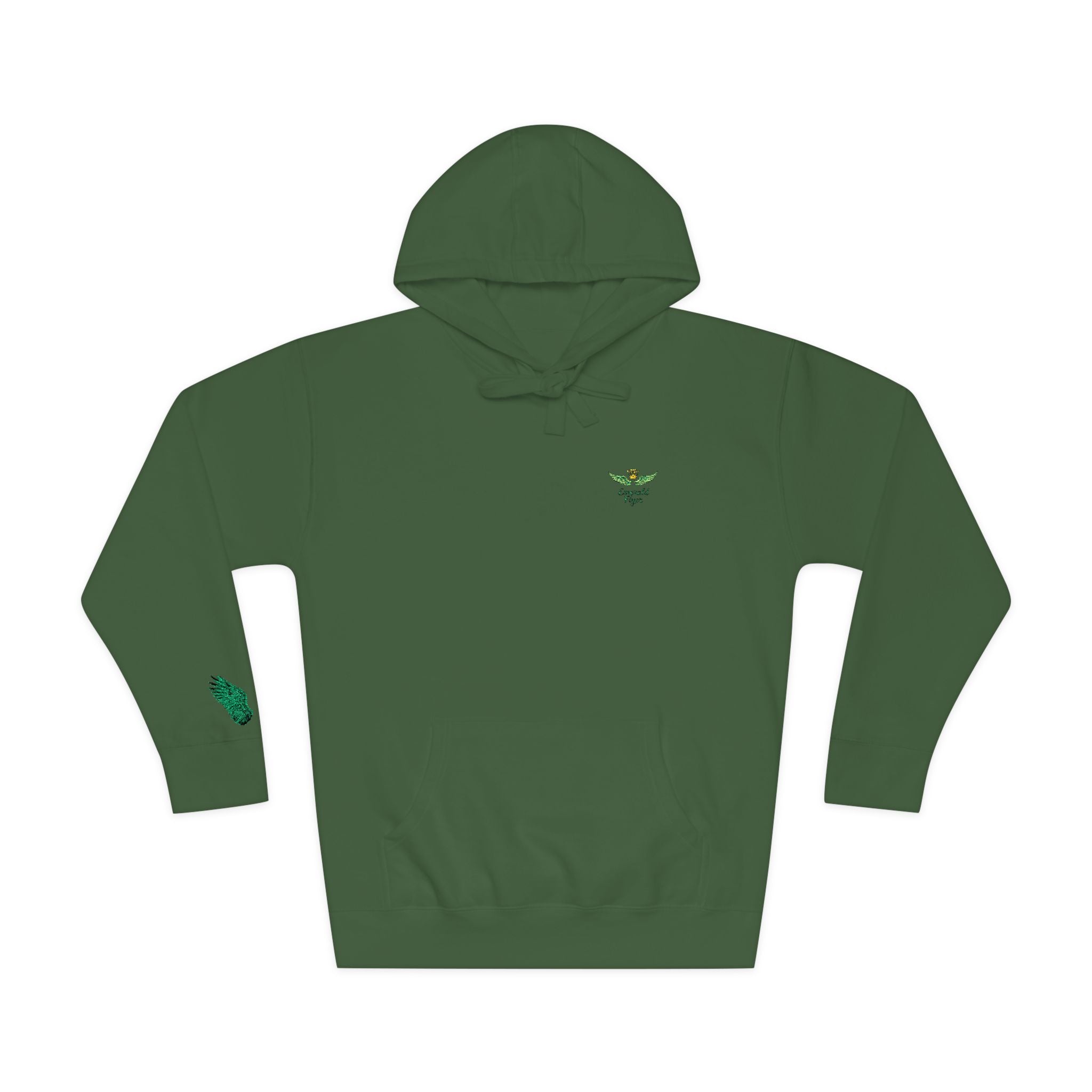 Emerald Flyer Sleeve Hoodie