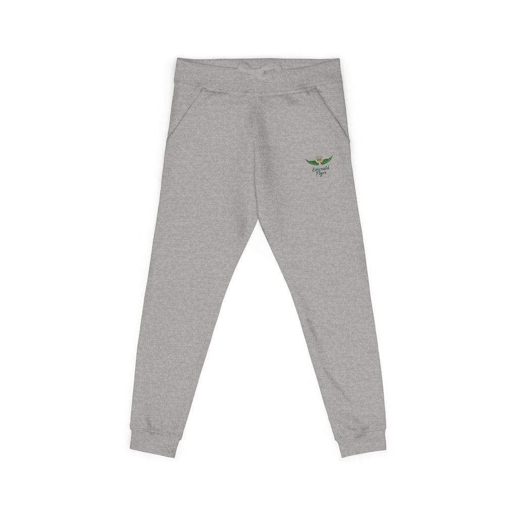 Embroidered Rose Pink Sweatpants | Cozy Fleece Joggers