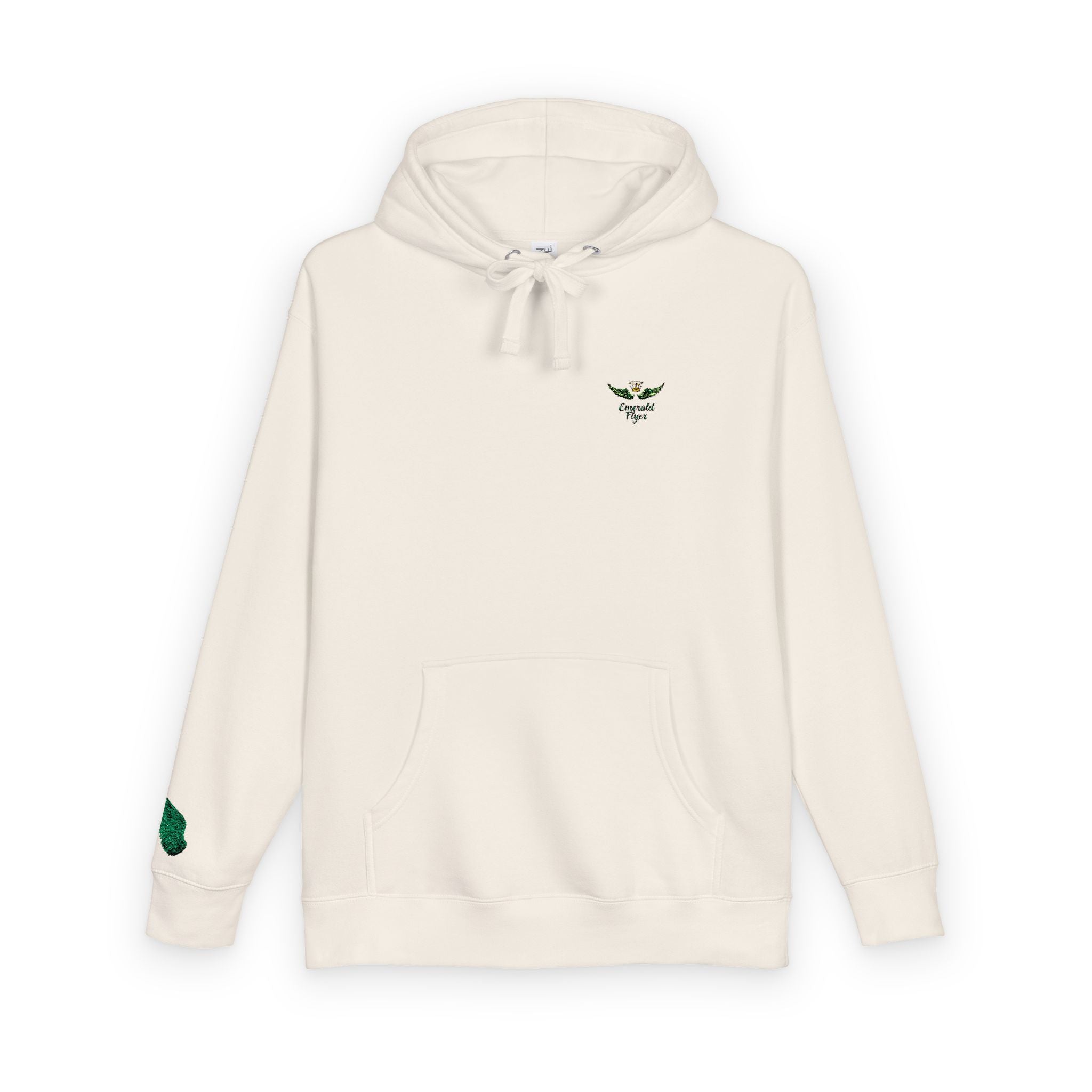 Emerald Flyer Sleeve Hoodie
