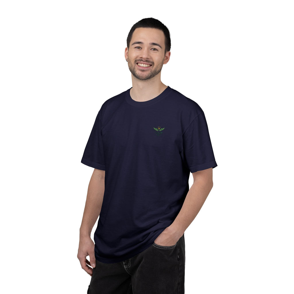 Emerald Flyer small print t-shirt