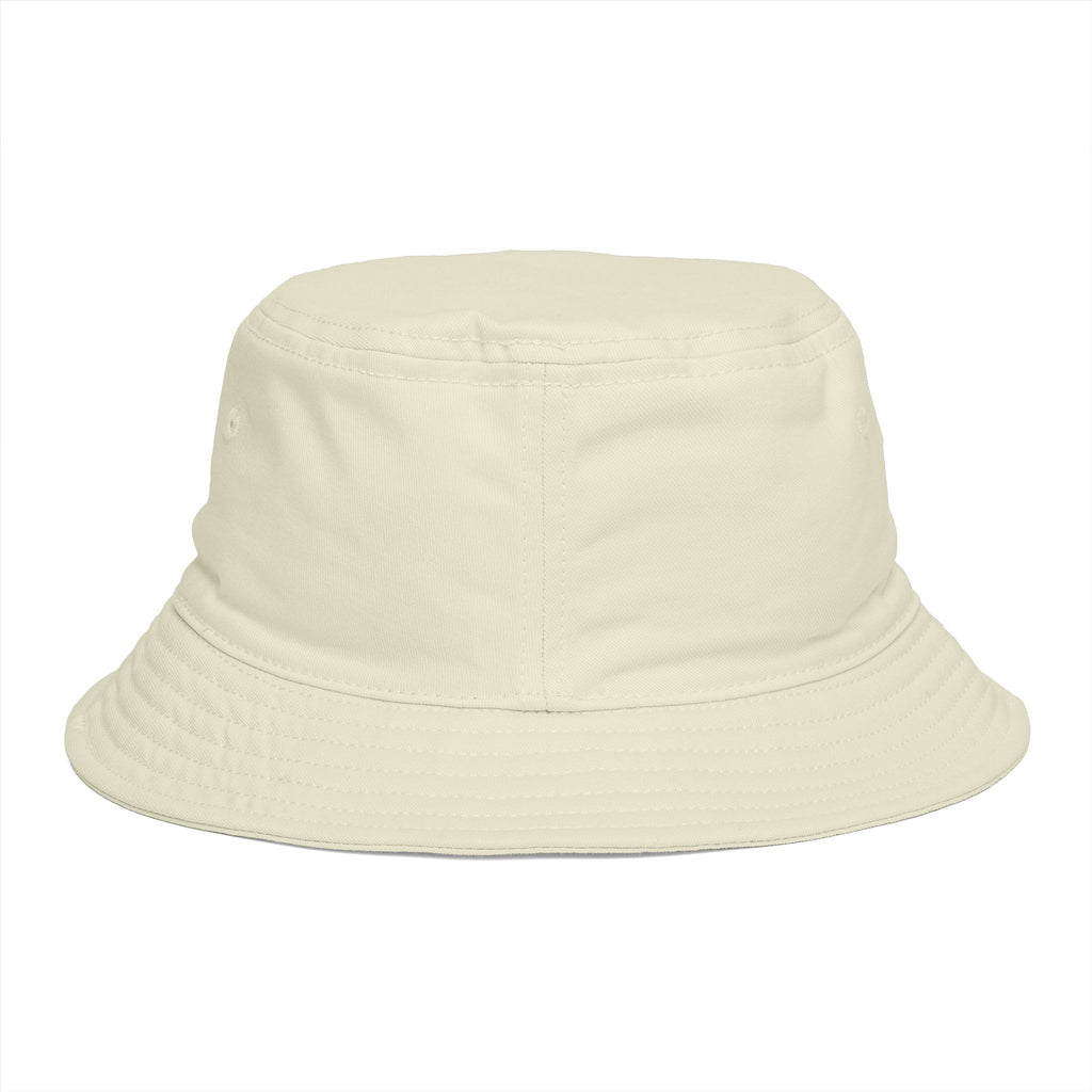 Emerald Tiger Brown Bucket Hat — Embroidered Green Winged Tiger Logo