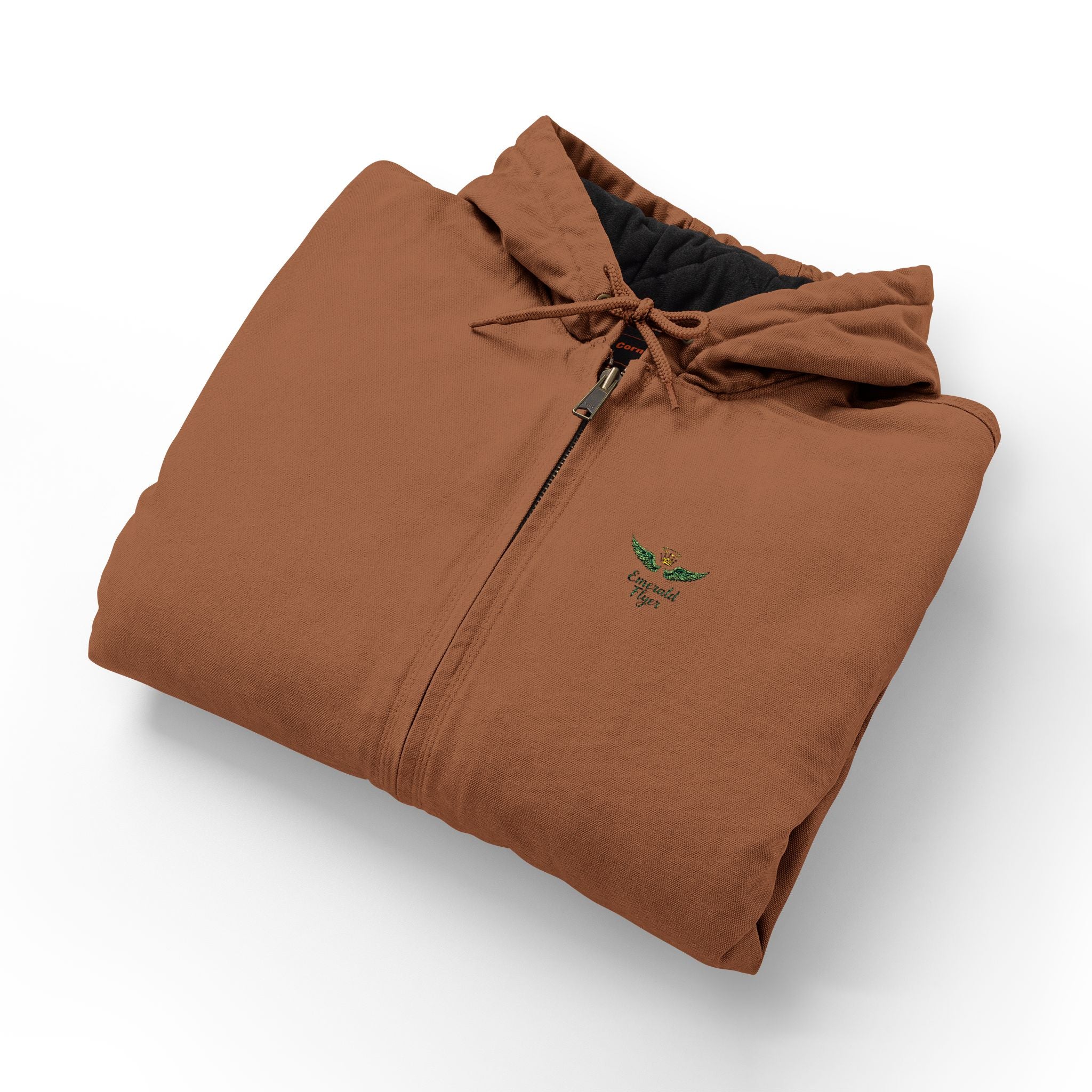 Emerald Flyer Hooded Work Jacket