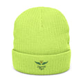 Emerald Flyer Skull Beanie