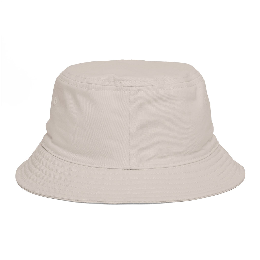 Emerald Tiger Brown Bucket Hat — Embroidered Green Winged Tiger Logo