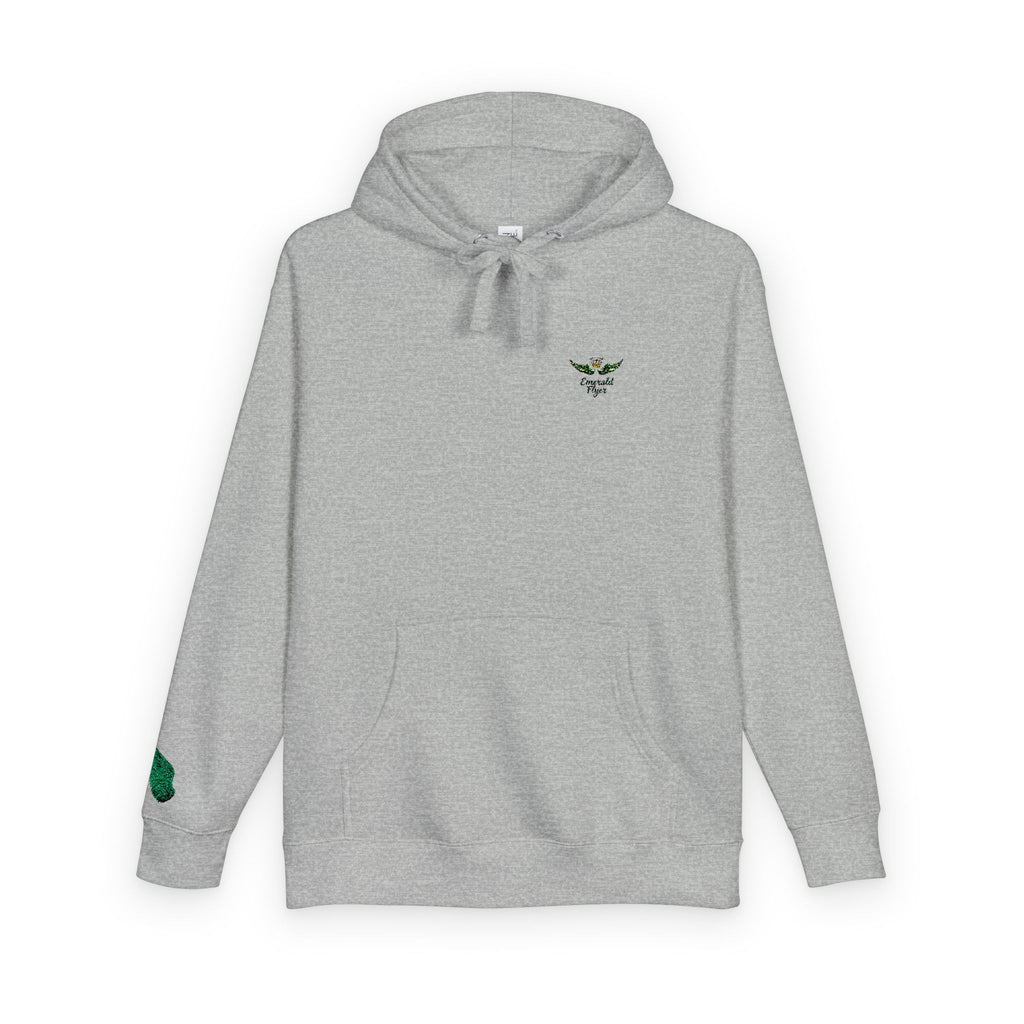 Emerald Flyer Sleeve Hoodie