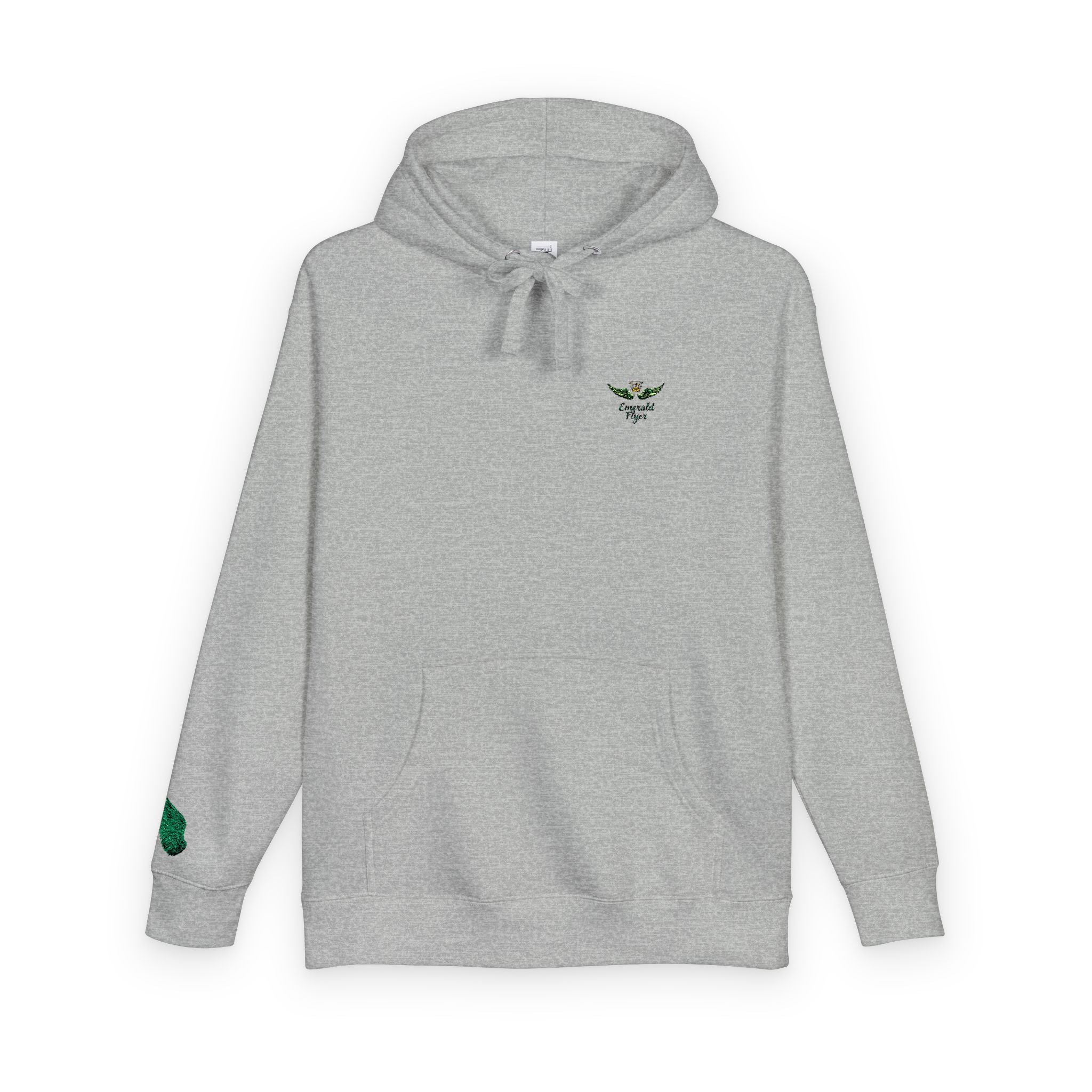 Emerald Flyer Sleeve Hoodie