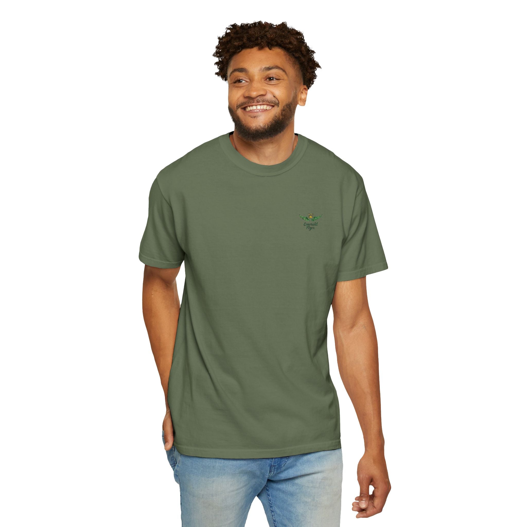 Emerald Flyer Chest Logo T-Shirt