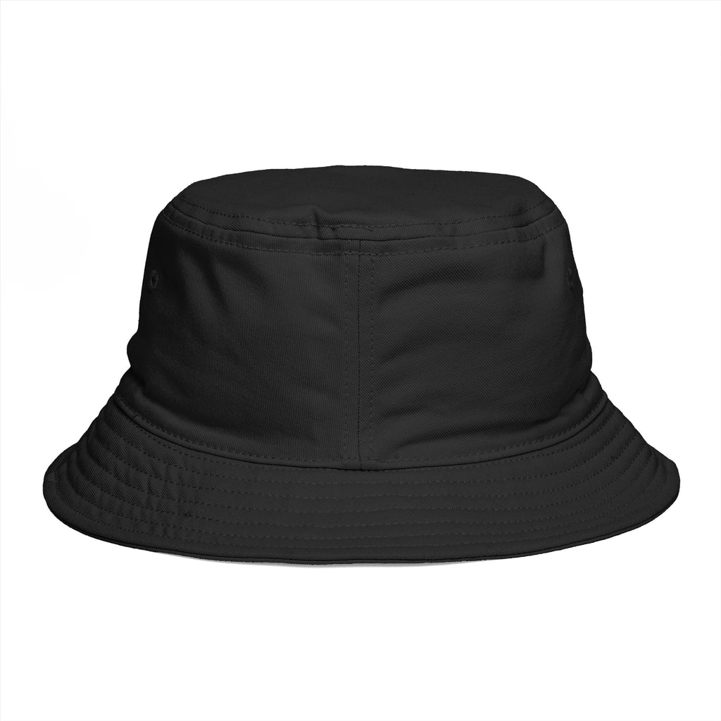 Emerald Tiger Brown Bucket Hat — Embroidered Green Winged Tiger Logo