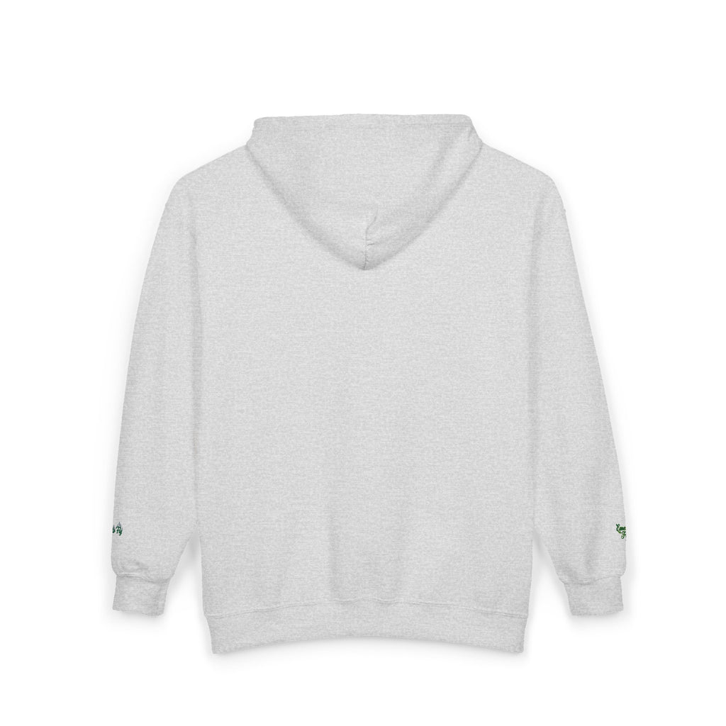 Emerald Flyer Zip Lux Cuff Emblem Sweatshirt