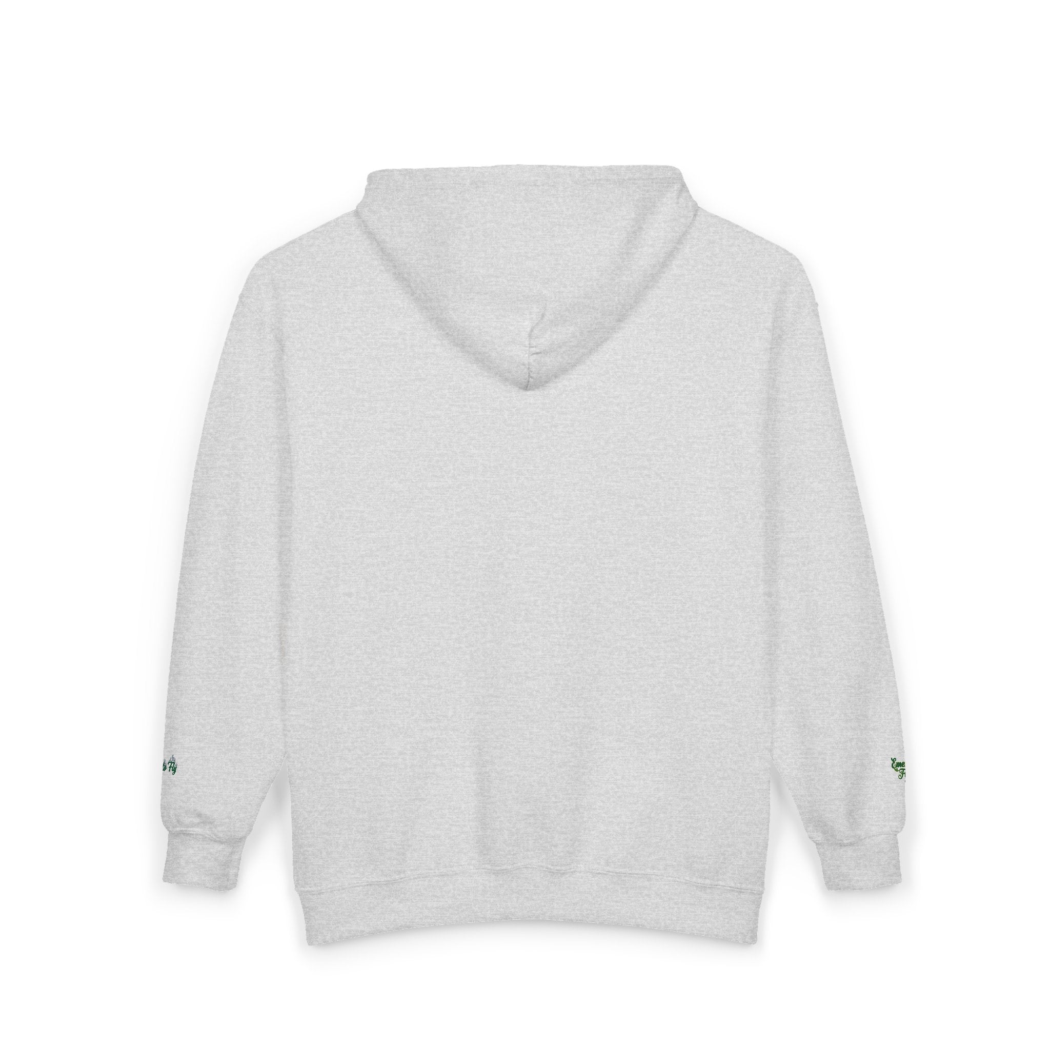 Emerald Flyer Zip Lux Cuff Emblem Sweatshirt