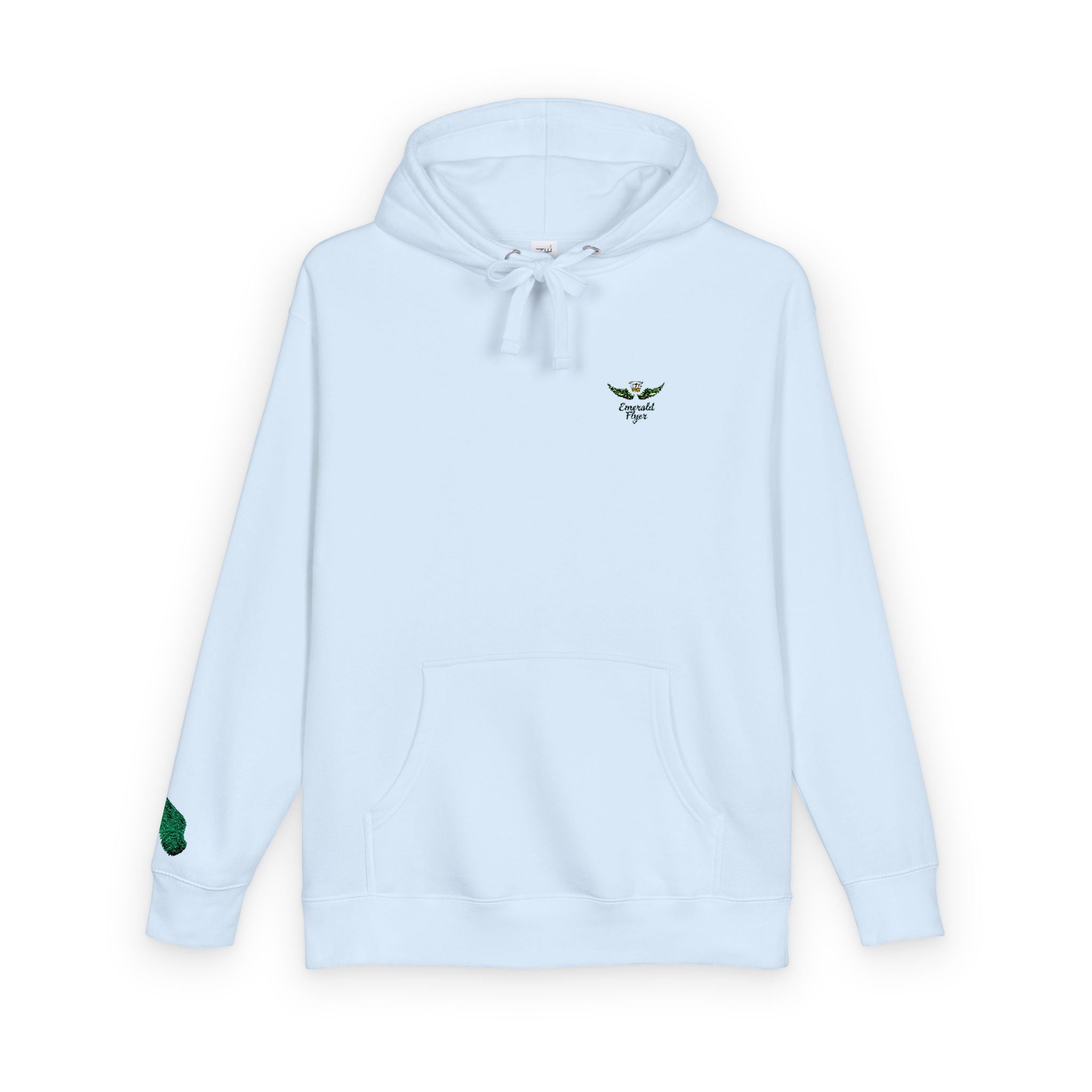 Emerald Flyer Sleeve Hoodie