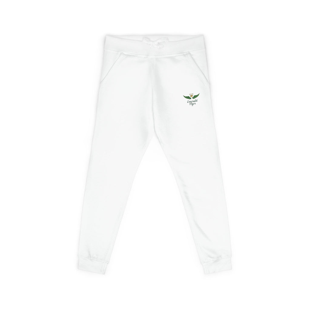 Embroidered Rose Pink Sweatpants | Cozy Fleece Joggers