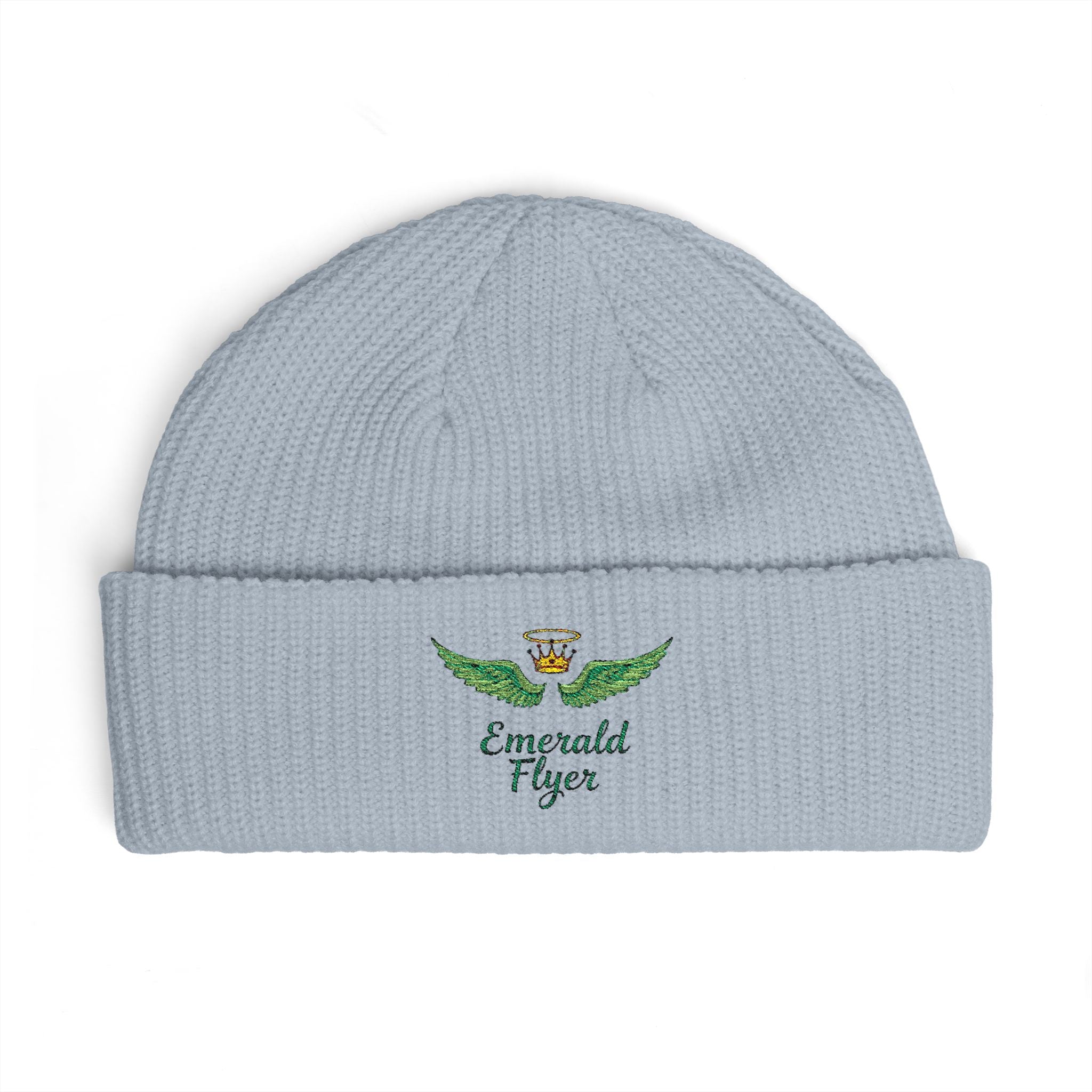 Emerald Flyer logo Cuff Beanie